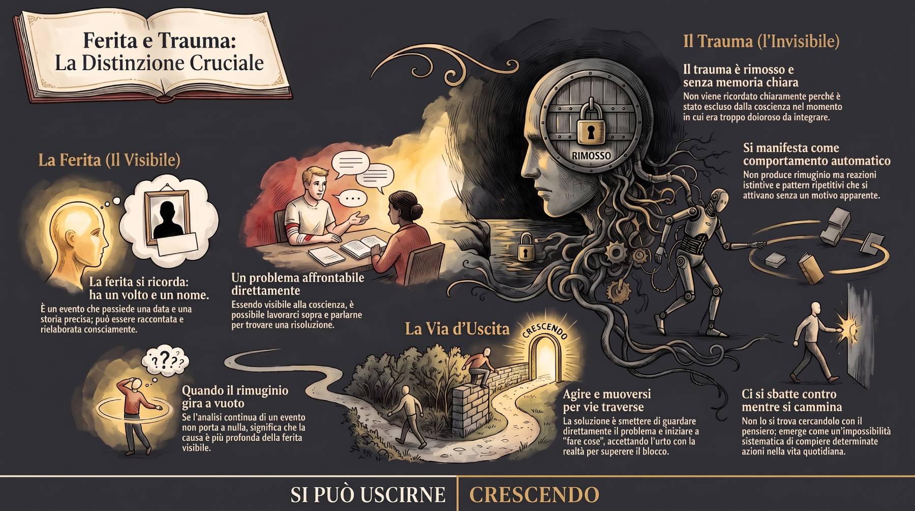 Ferita e trauma — serata del Corpus Sibaldianum del 13 agosto 2026.