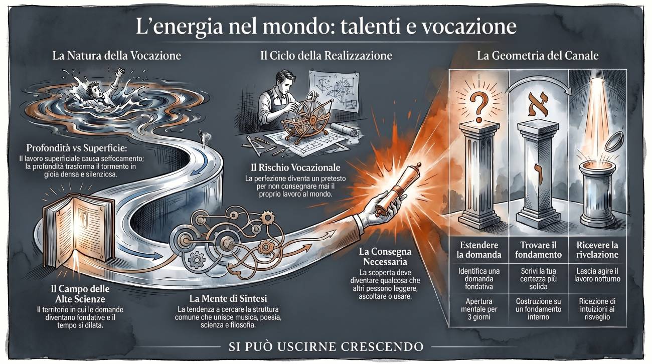 Parte V — energia, talenti e vocazione personale
