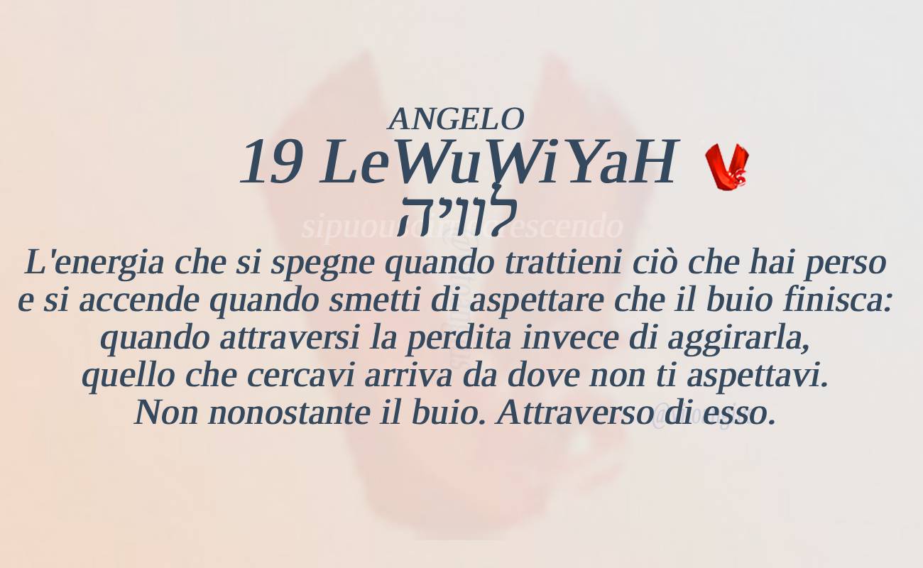 Copertina # 19 LeWuWiYaH