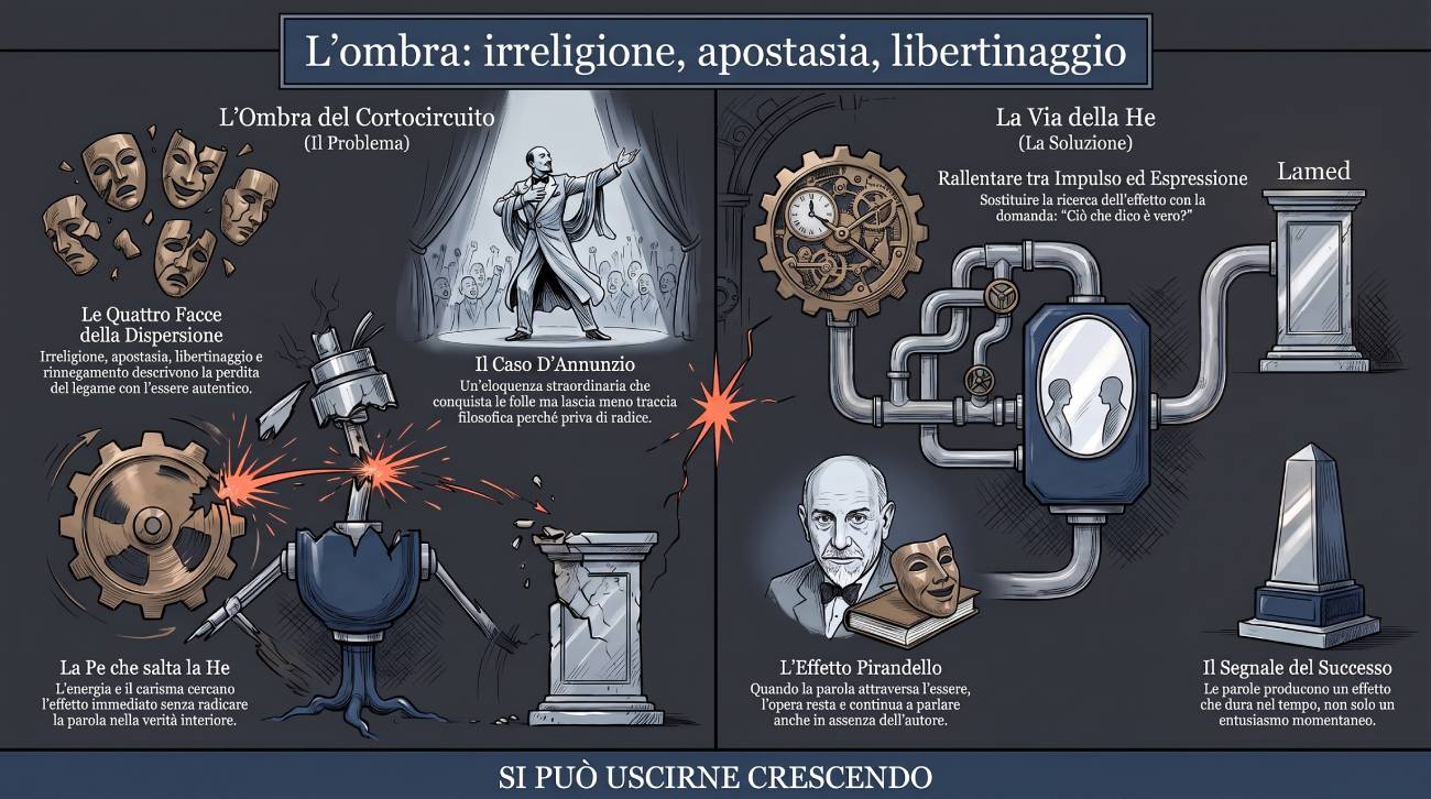 Infografica Parte IV # 20 PeHaLiYaH: l'ombra e il suo superamento.
