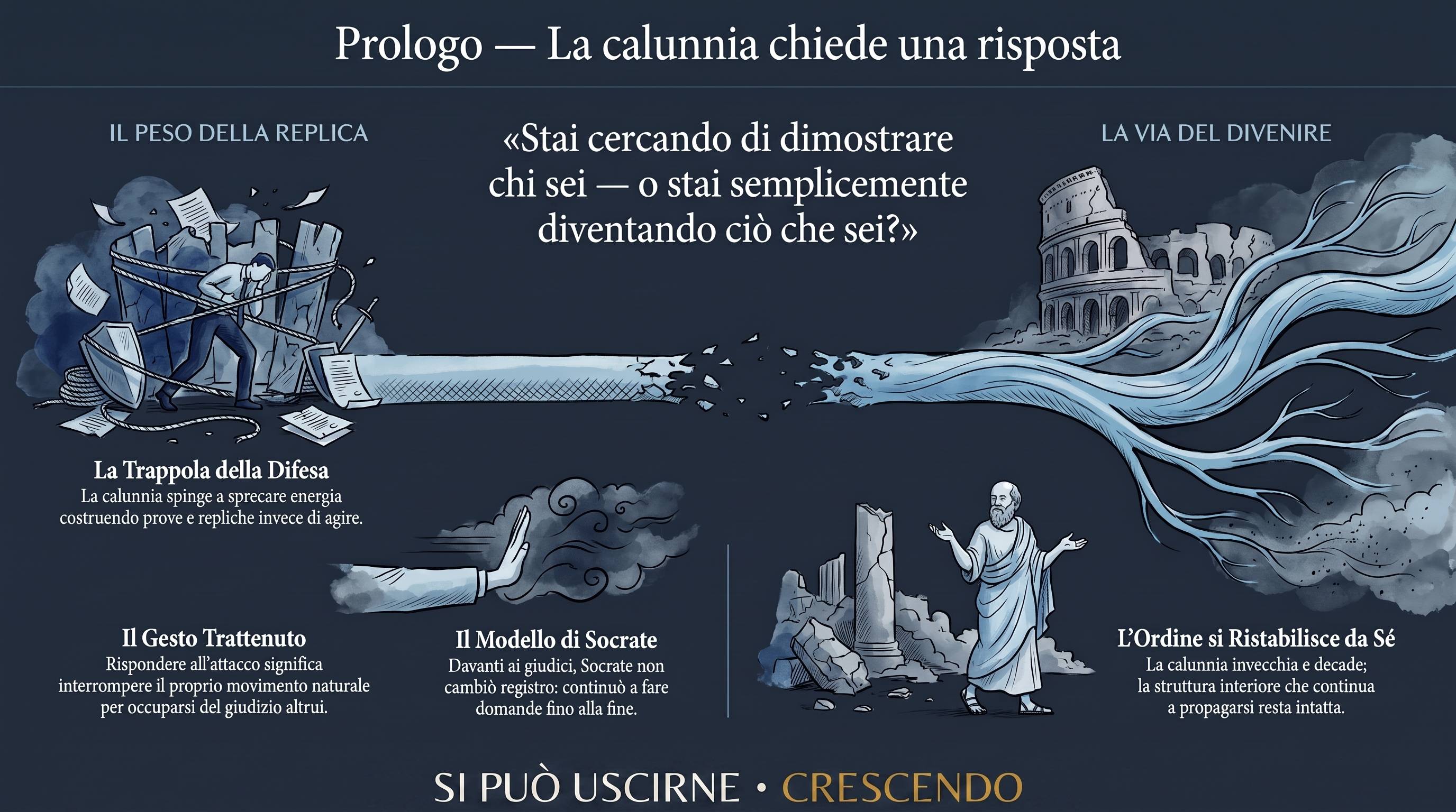 Prologo - La calunnia chiede una risposta
