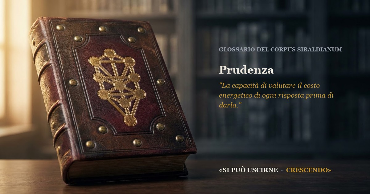 Immagine di copertina — Prudenza