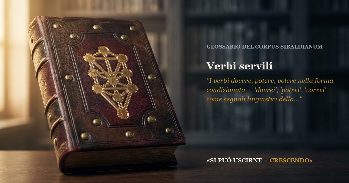Immagine di copertina — Verbi servili